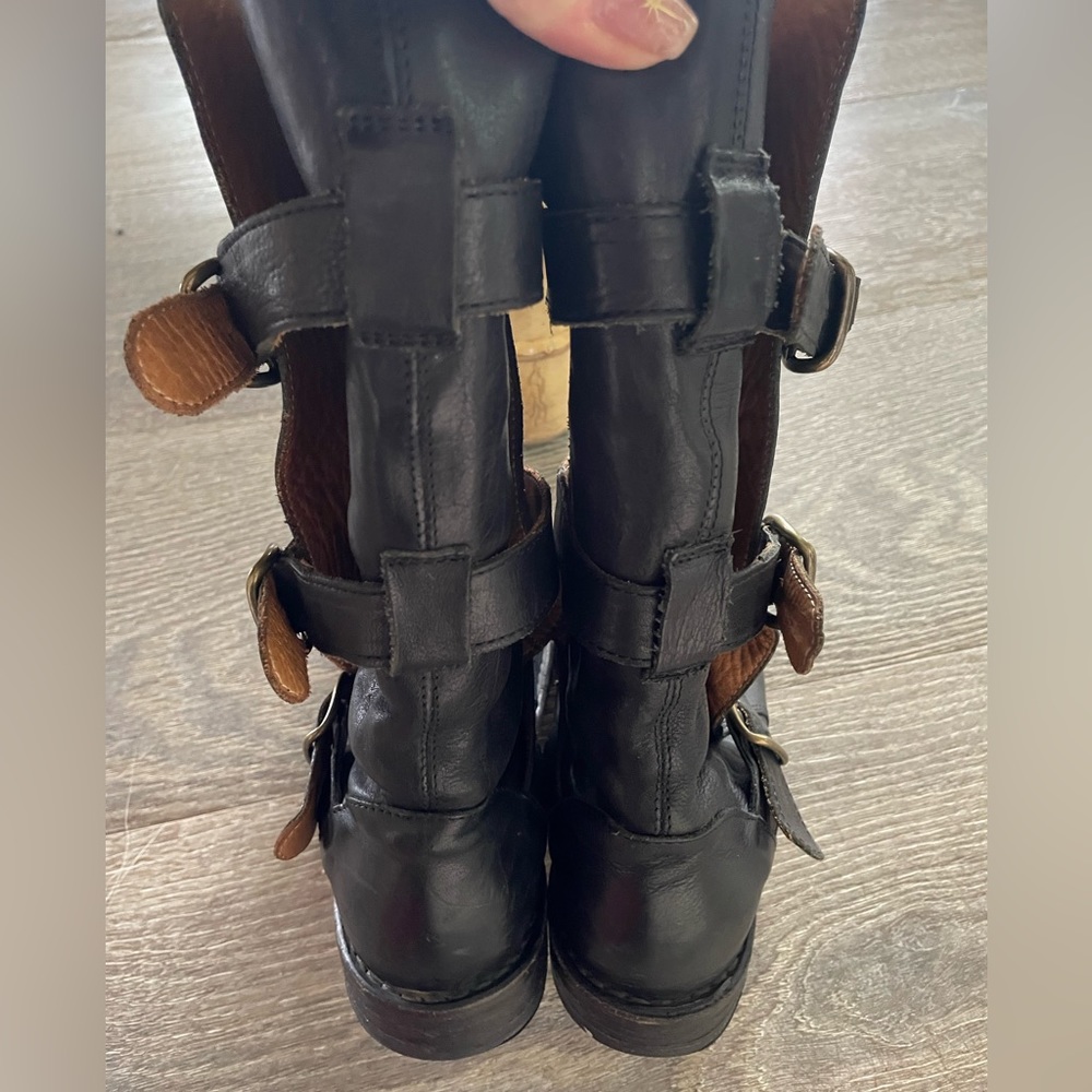 Fiorentini + Baker 🖤 Moto Boots - EUC 🖤 Eternity 7040-CN - Picture 4 of 10